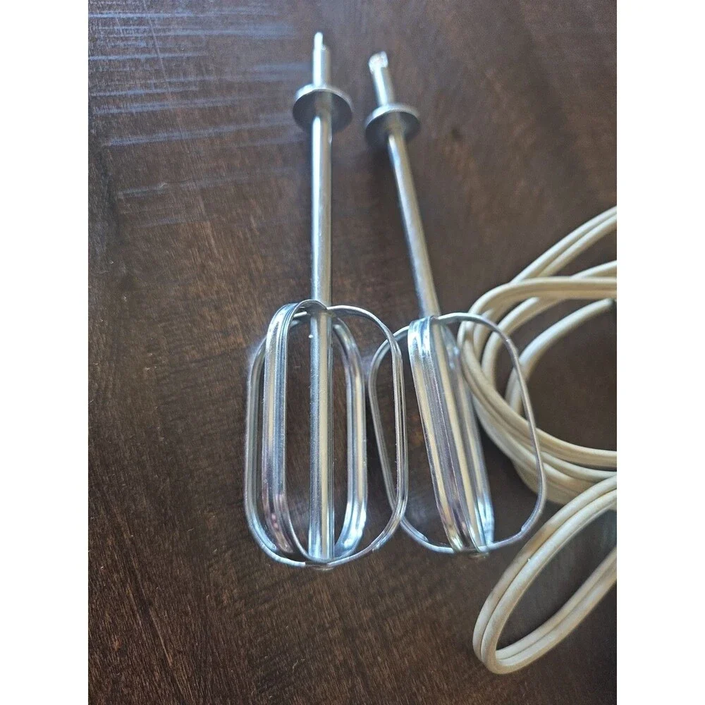 Sunbeam Mix Master Electric Hand Mixer Model HMD 1962, Works, Vintage